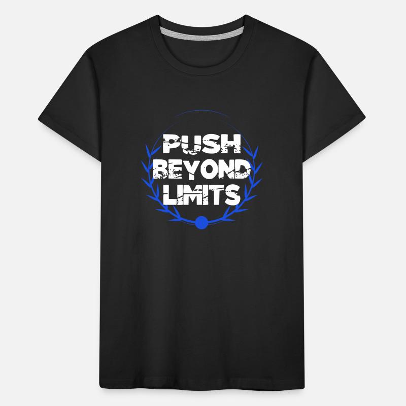 Workouts High-Intensity Training Kids' Premium Organic T-Shirt