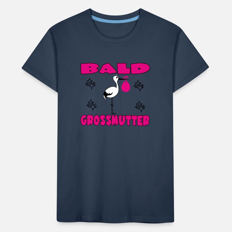 BALD GROSSMUTTER Kids' Premium Organic T-Shirt