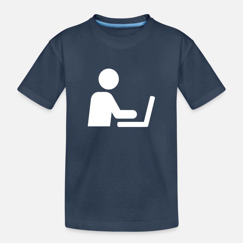 Computer - Kinder Premium Bio T-Shirt - Navy