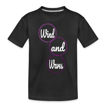 liberty birthday present idea - Kinder Premium Bio T-Shirt - Schwarz - Vorne