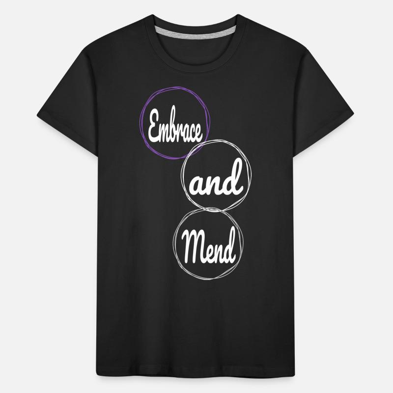 statement happy fun humor support network cool Kinder Premium Bio T-Shirt