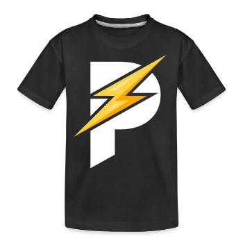Padel - Geschenk für Padelspieler - Kinder Premium Bio T-Shirt - Schwarz - Vorne