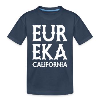 Eureka - Californie - États-Unis États-Unis États-Unis - T-shirt bio Premium Enfant - bleu marine - Devant