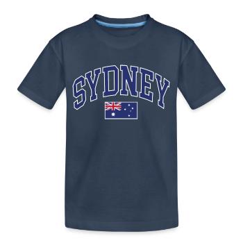 Sydney - T-shirt bio Premium Enfant - bleu marine - Devant