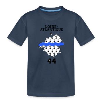 Loire Atlantique 44 - T-shirt bio Premium Enfant - bleu marine - Devant
