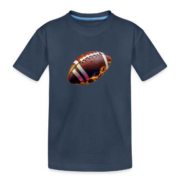 Speed Demon - Football américain - T-shirt bio Premium Enfant - bleu marine - Devant