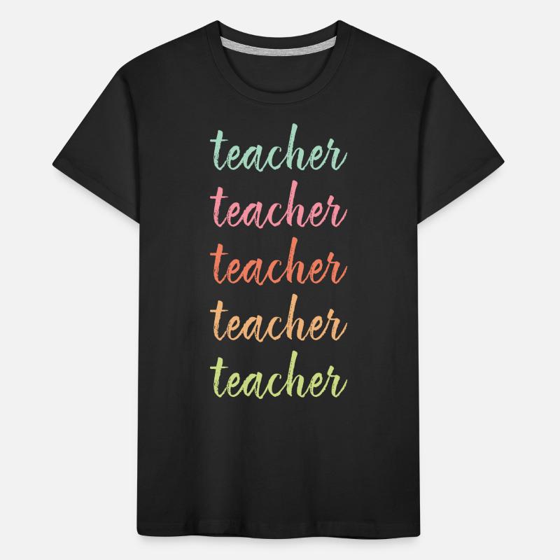 Enseignant Enseignant Enseignant T-shirt bio Premium Enfant