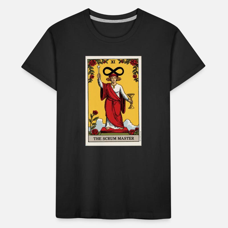 The Infinity Tarot Scrum Master Design Kids' Premium Organic T-Shirt