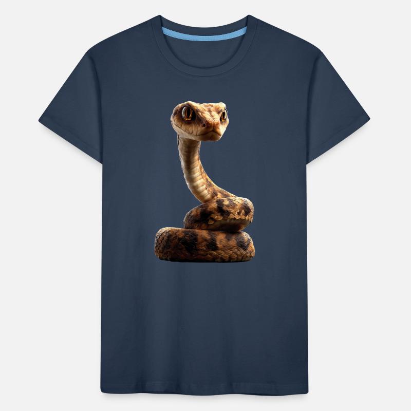 snake, python, cobra, rattlesnake, snakes Kids' Premium Organic T-Shirt