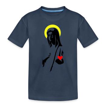Maria - T-shirt bio Premium Enfant - bleu marine - Devant