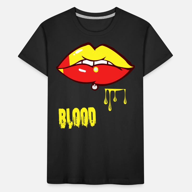 piercing & blood Kids' Premium Organic T-Shirt