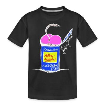 Dose Affenaasch - Kinder Premium Bio T-Shirt - Schwarz - Vorne
