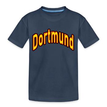Dortmund - Kids' Premium Organic T-Shirt - navy - Front