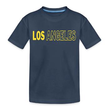 Los Angeles - T-shirt bio Premium Enfant - bleu marine - Devant