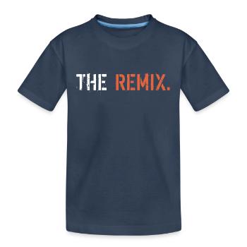 The Remix - T-shirt bio Premium Enfant - bleu marine - Devant