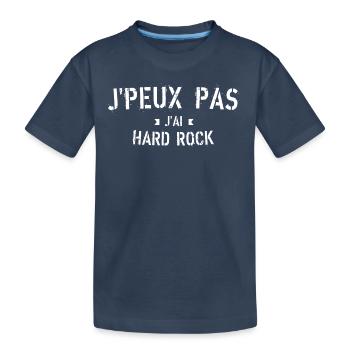 J peux pas j ai hard rock - T-shirt bio Premium Enfant - bleu marine - Devant