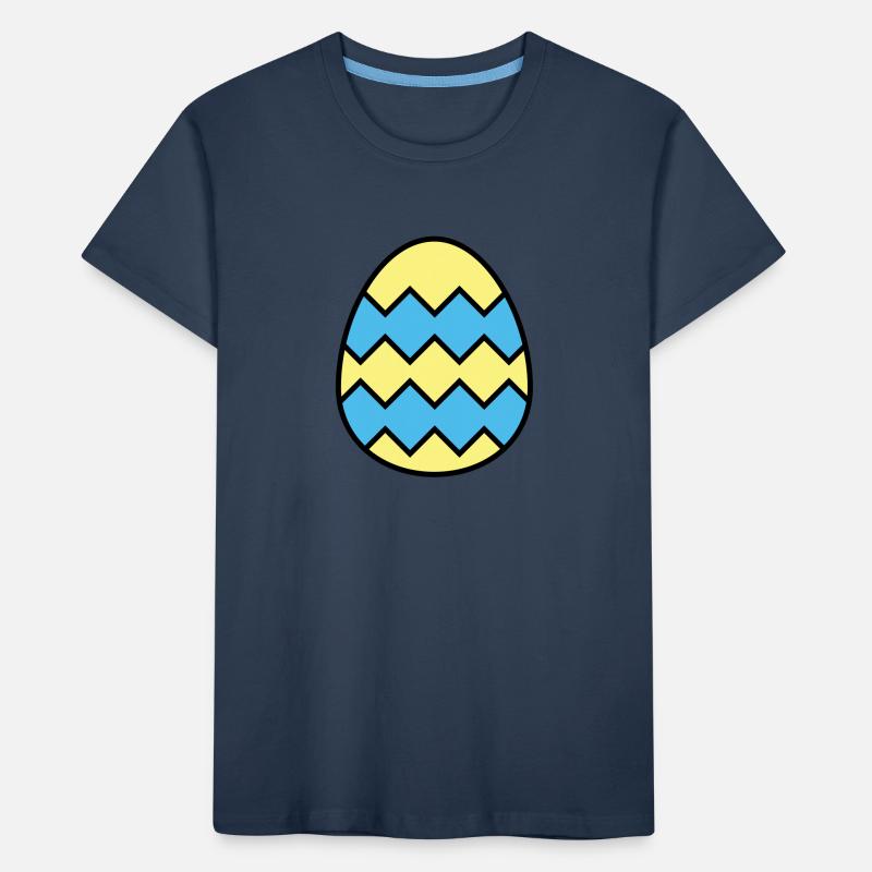 Easter egg jagged Kids' Premium Organic T-Shirt