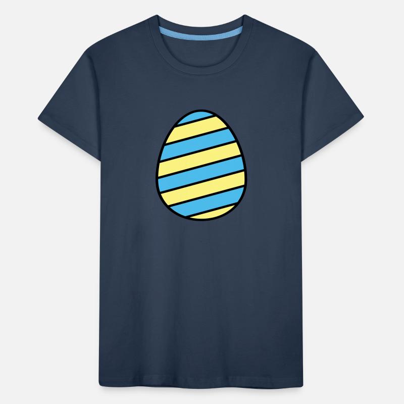 Oeuf de Pâques coloré T-shirt bio Premium Enfant
