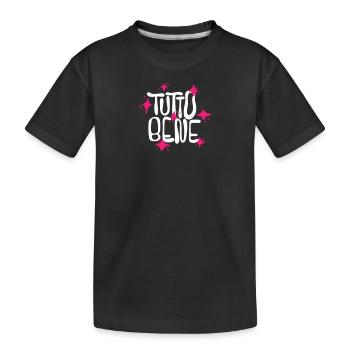 Tutto Bene - Kids' Premium Organic T-Shirt - black - Front