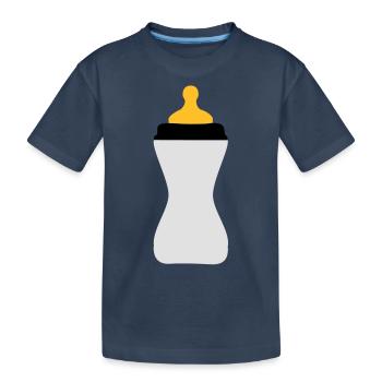 biberon - T-shirt bio Premium Enfant - bleu marine - Devant