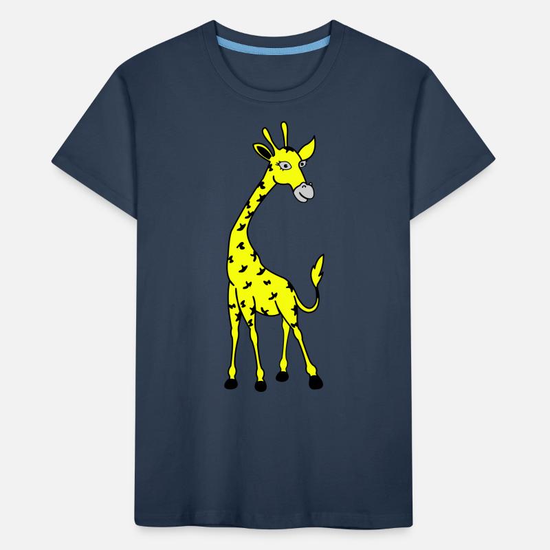 Giraffe 02 Kids' Premium Organic T-Shirt