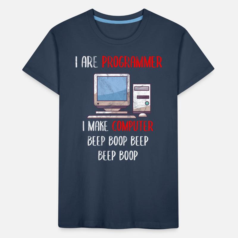 Je suis programmeur Programmation informatique drôle T-shirt bio Premium Enfant