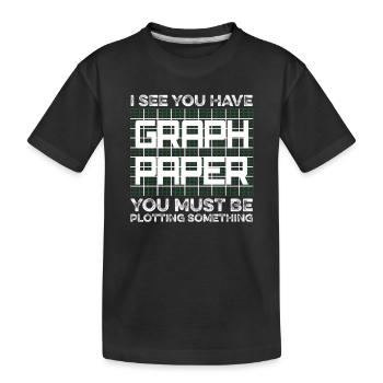 Drôle Math Art Mathématiques Étudiant Math Lover Cool - T-shirt bio Premium Enfant - noir - Devant