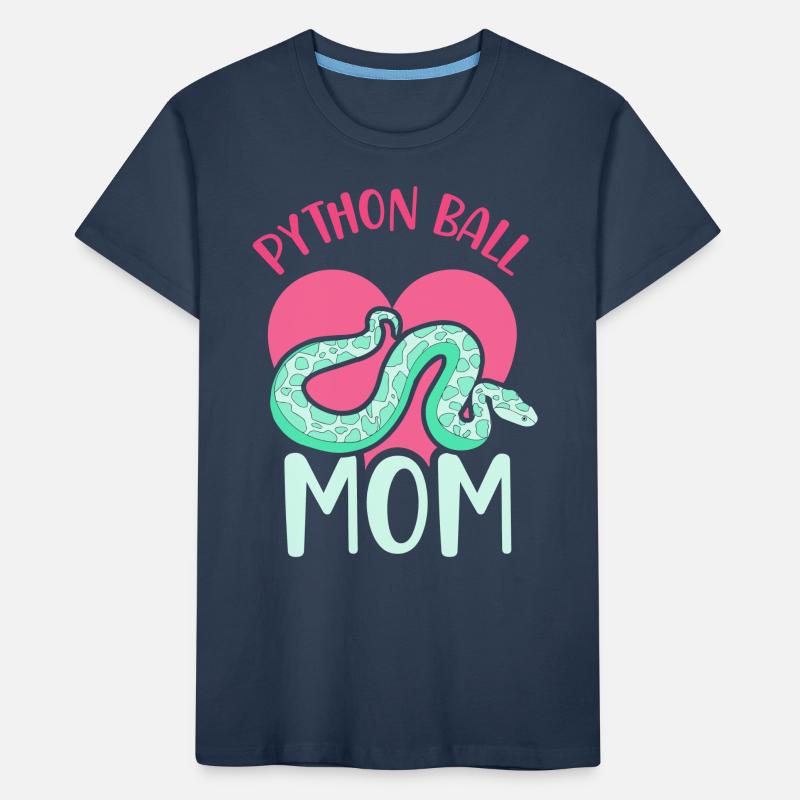 Python ball mom Kinder Premium Bio T-Shirt