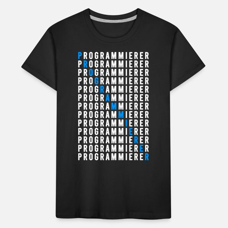 Programmierer Kinder Premium Bio T-Shirt