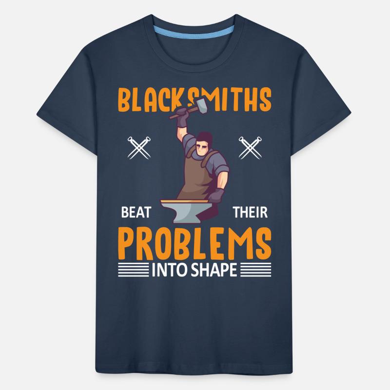 Blacksmiths beat their problems into shape Kinder Premium Bio T-Shirt