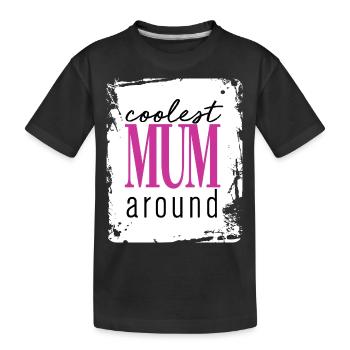maman - T-shirt bio Premium Enfant - noir - Devant