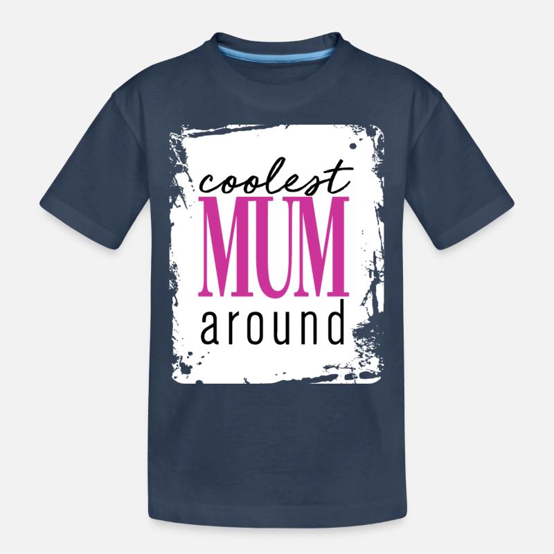 mum - Kinder Premium Bio T-Shirt - Navy