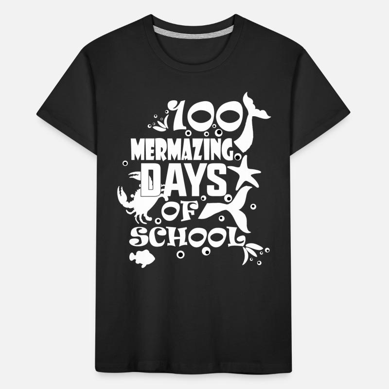 100 jours d’école T-shirt bio Premium Enfant