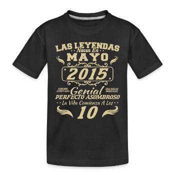 Mai 2015 Vintage Cadeau d’anniversaire - T-shirt bio Premium Enfant - noir - Devant