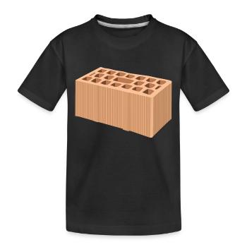 construction maurer312 - Kids' Premium Organic T-Shirt - black - Front