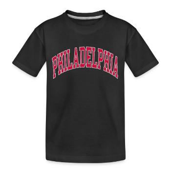 Philadelphie - T-shirt bio Premium Enfant - noir - Devant