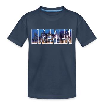 Brême - T-shirt bio Premium Enfant - bleu marine - Devant