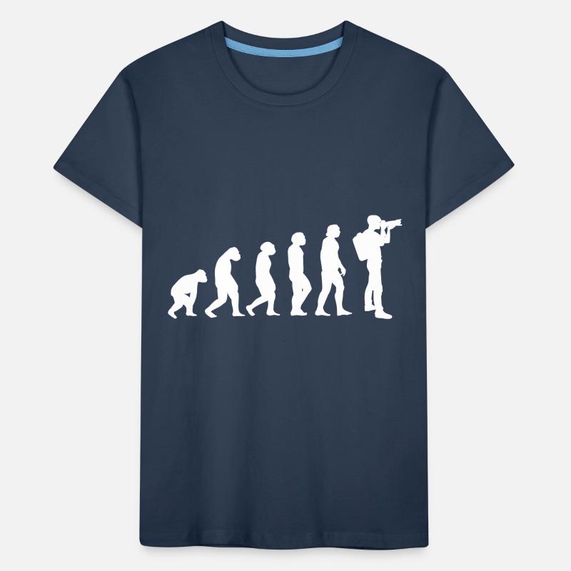 Evolution Fotograf Kinder Premium Bio T-Shirt