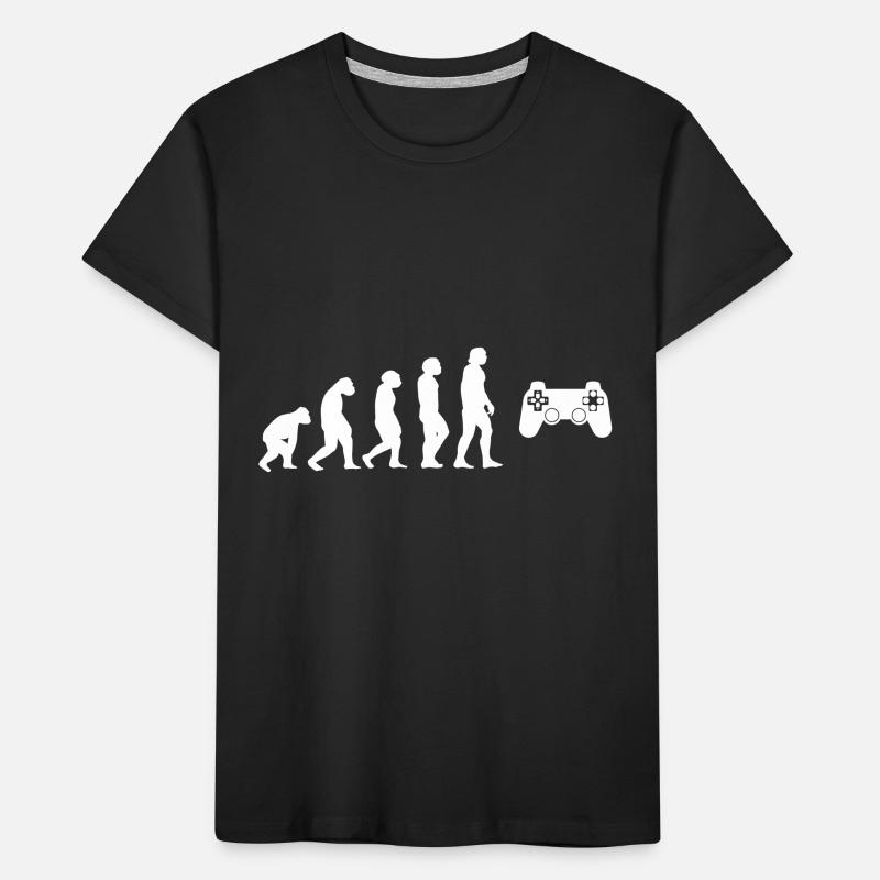 Evolution Zocker Kinder Premium Bio T-Shirt