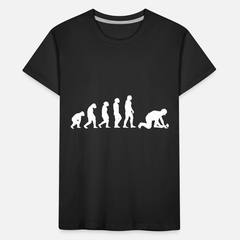 Evolution Pflasterer Kinder Premium Bio T-Shirt