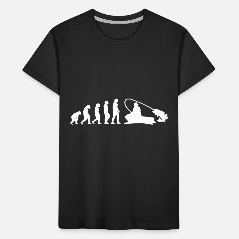 Evolution Zander Angler Kinder Premium Bio T-Shirt