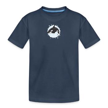 Orque - T-shirt bio Premium Enfant - bleu marine - Devant