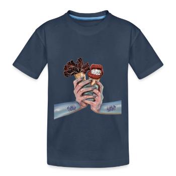 Crème glacée Ocean Dream - T-shirt bio Premium Enfant - bleu marine - Devant