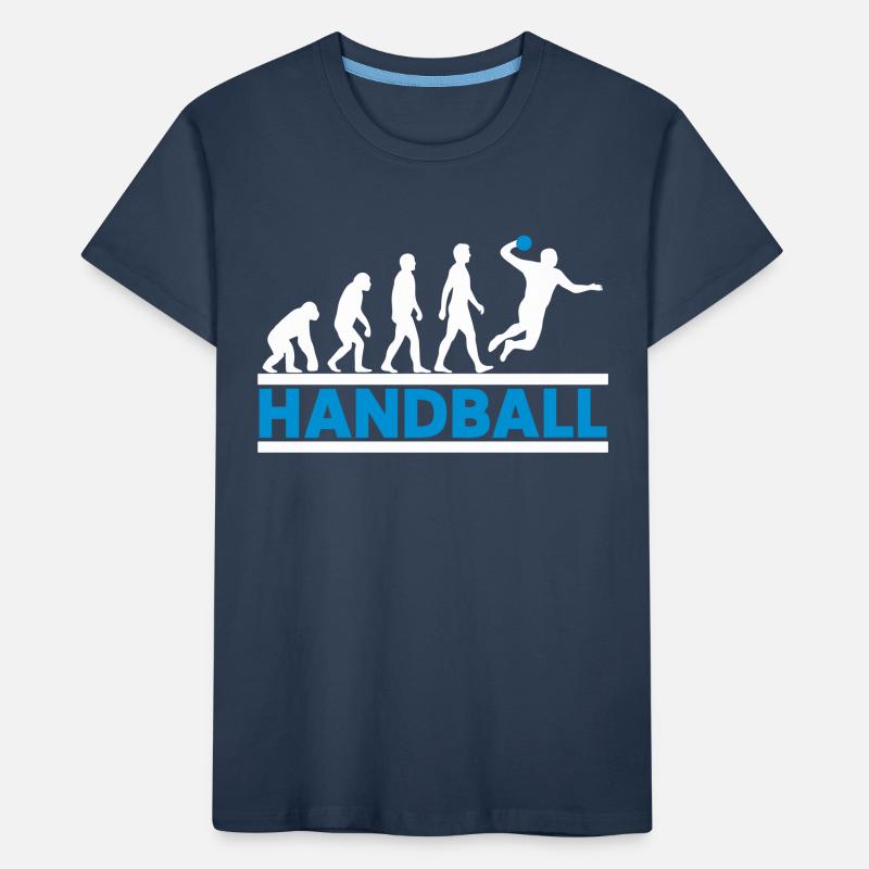 Handball Evolution Sport Fun Kinder Premium Bio T-Shirt