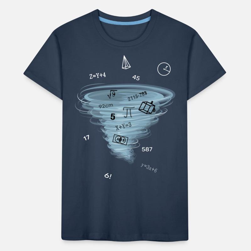 Math Lesson Mathematics Math Problem Solution Kids' Premium Organic T-Shirt