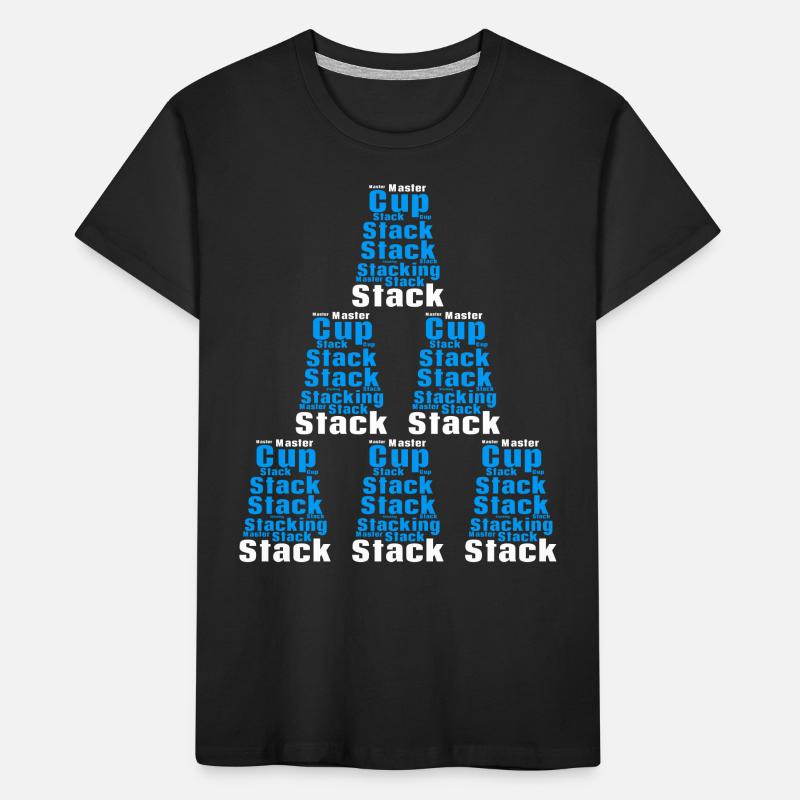 Cup Stack Master Sport Stacking Kids' Premium Organic T-Shirt