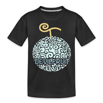 devil-fruit - T-shirt bio Premium Enfant - noir - Devant