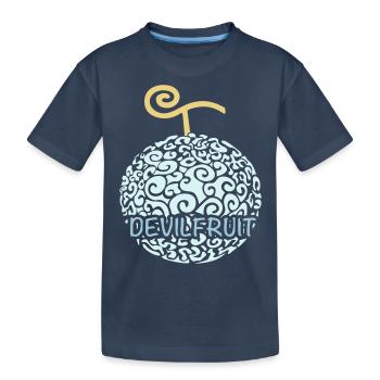 devil-fruit - T-shirt bio Premium Enfant - bleu marine - Devant