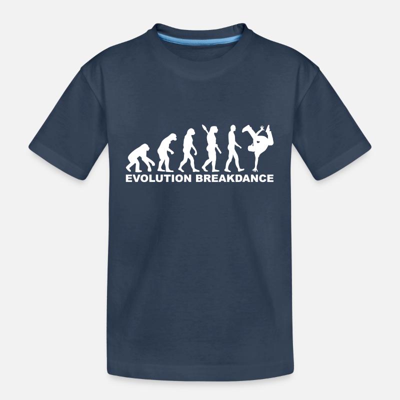 Evolution Breakdance - T-shirt bio Premium Enfant - bleu marine