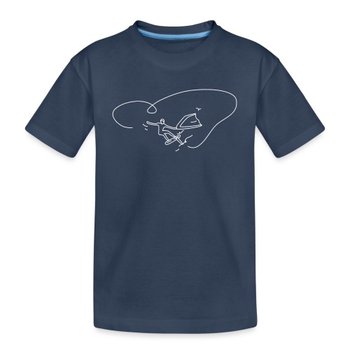 Wingfoiling - Ekologiczna koszulka dziecięca Premium